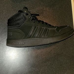 Black Adidas 2.0 Hi Tops